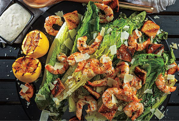 grilled shrimp salad